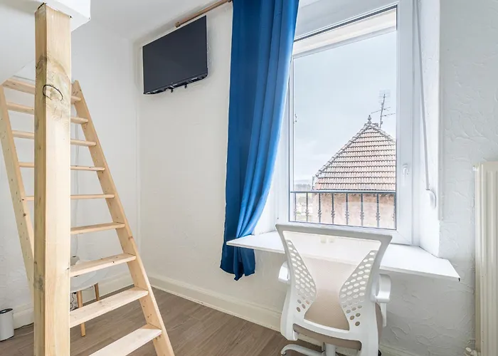 Le Andy - Cosy 2 Lits - 4 Pers' - Wifi - Gare Homecourt